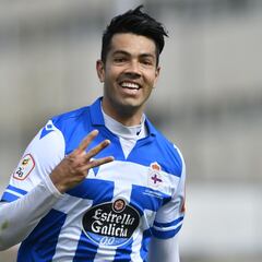 Miku se convierte en el pichichi del Deportivo en 40 minutos