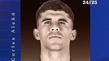 Carles Aleñá llega a Vitoria.