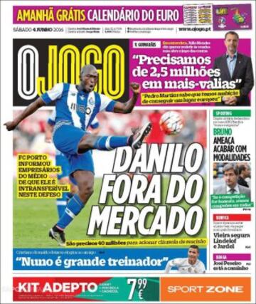 Portadas de la prensa mundial