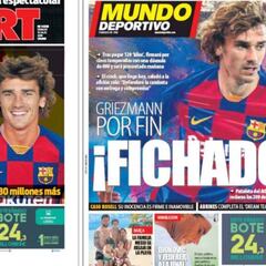 "Pataleta" y "esperpento" del Atleti en la prensa de Barcelona