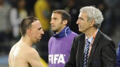 Rib¨¦ry: "Domenech deber¨ªa habernos criticado a la cara"