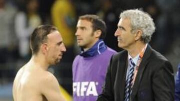 Ribéry: "Domenech debería habernos criticado a la cara"