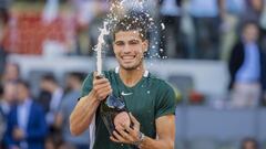 08/05/22
 MUTUA MADRID OPEN 2022
 CARLOS ALCARAZ - ALEXANDER ZVEREV
 