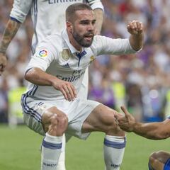 Carvajal a Luis Suárez: "Ale, a ver la Champions en casa"