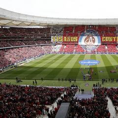 El Wanda Metropolitano cerrará un año de llenos en sus partidos