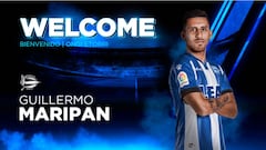 Guillermo Maripán fue confirmado como refuerzo del Alavés