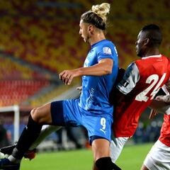 Santa Fe y Medellín igualan en un juego con poca contundencia