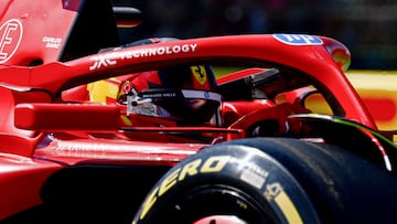 Carlos Sainz (Ferrari SF-24). ?mola, Italia. F1 2024.