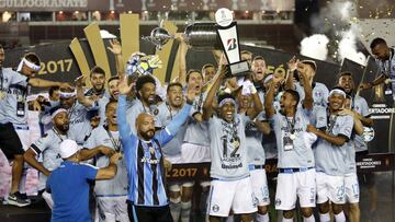 Buenos Aires, 29 NOVIEMBRE 2017
FINAL LA COPA LIBERTADORES AMERICA
Lanus vs Gremio de Porto Alegre
Foto Gustavo Ortiz
29/11/17
CELEBRACION GREMIO CAMPEON