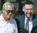 Bartomeu a Cruyff: "¡Este partido también lo ganarás!"