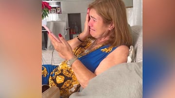 La madre de Cristiano rompe a llorar cuando ve la dedicatoria que le ha puesto en Instagram