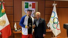 Andy Ruiz fue reconocido por Carlos Padilla en el COM