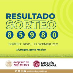 Resultados Lotería Tris Extra hoy: ganadores y números premiados | 23 de diciembre