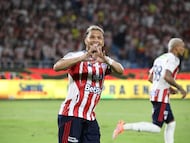 TEÓFILO GUTIÉRREZ EN PARTIDO CON JUNIOR