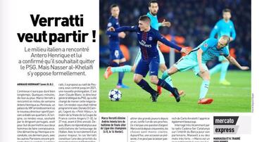 Verratti se acerca al Barça: pide formalmente salir del PSG
