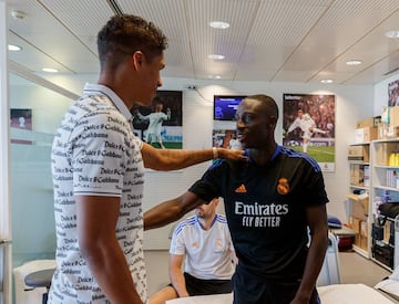 Raphael Varane y Mendy. 