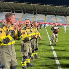 El partido contra el fuego recaudó 32.000 euros