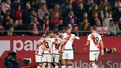 Resumen del Girona vs. Rayo de la jornada 15 de Liga Santander
