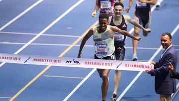 Nuguse, nuevo récord del mundo de la milla en pista cubierta