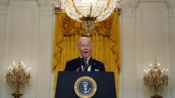 President Biden outlined the next stage of the US' involvement in Eastern Europe, promising tough sanctions if Russia refuses to remove troops from the Donbas region.