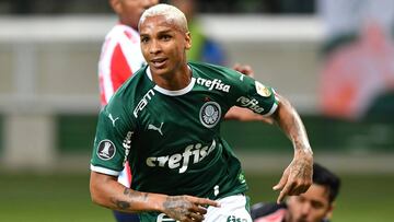 El Getafe ficha a Deyverson, delantero del Palmeiras