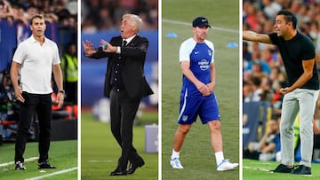 Who are the top coaches in LaLiga for the 2022-23 season? Simeone, Ancelotti, Xavi...