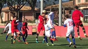 Partido amistoso entre el Mallorca el Guizhou.