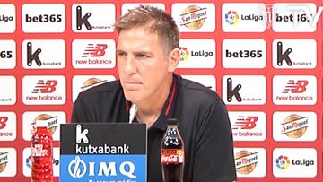 Berizzo: "Hay que hacer sentirse orgullosa a la gente"