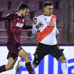 Suárez se retiró con una molestia en el aductor