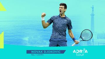 Djokovic descarta a Nadal y Federer en su gira ben¨¦fica
