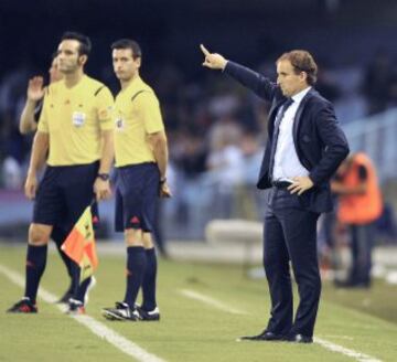 El entrenador de la Real Sociedad Jagoba Arrasate.