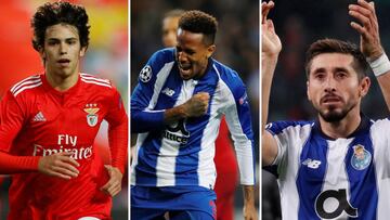 Joao F¨¦lix, Militao y Herrera optan al premio de Mejor Jugador de la liga portuguesa