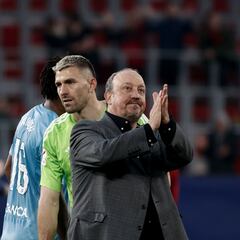 Benítez llega a su terreno, las finales