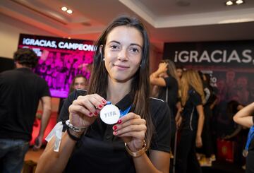 La RFEF recibe a las subcampeonas del mundo
