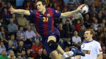 Joan Saubich, extremo azulgrana del Barcelona