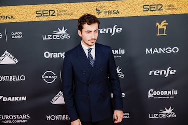 Guillermo Lasheras, en la alfombra roja de los Premios Ondas. 