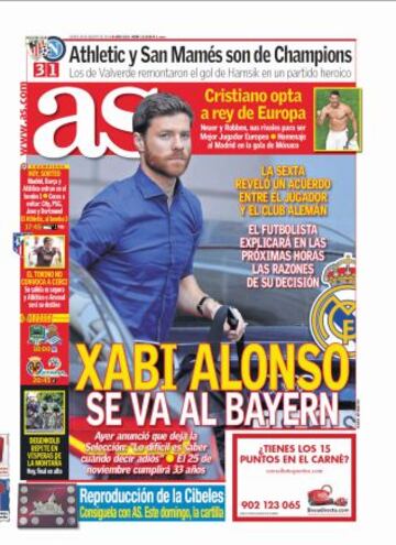 Las portadas de AS de agosto