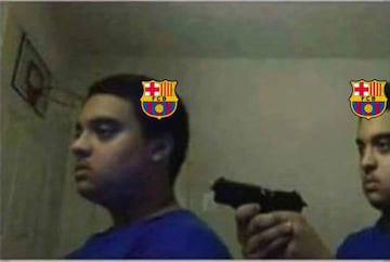 Xavi el gran damnificado de los memes del partido frente al Galatasaray