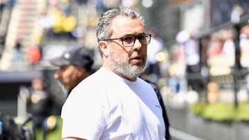 Sergio González en el Alfonso Murube. Foto: LaLiga.