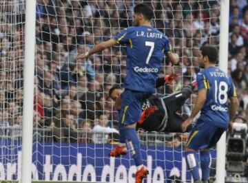 Alexis marcó el 4-1 definitivo.