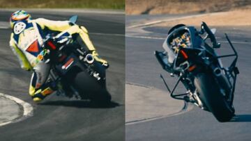 Hombre vs. Robot: Valentino Rossi contra una moto autopilotada