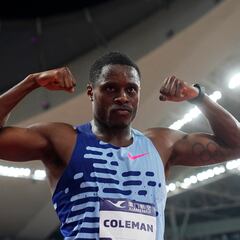 Coleman corre como Lyles