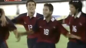 Alexis y su olvidado doblete a Perú cuando era un sub 17