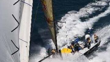 <b>VOLVO OCEAN RACE. </b>El 'Movistar' español ha superado las Islas Malvinas por el Este.