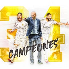 El Madrid ya tiene la 34ª