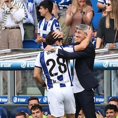 Aprobados y suspensos de la Real: Marín, Oyarzabal y Mariezkurrena se suman al ‘homenaje’ a Imanol