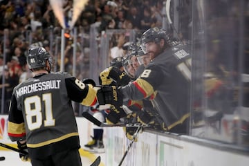 La pelea entre Knights y Capitals en la Stanley Cup de la NHL