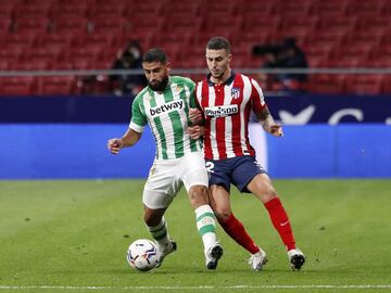 Mario Hermoso y Fekir.