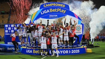 Los equipos que irán a Copa Libertadores y Copa Sudamericana la próxima temporada a través de la Liga BetPlay 2025