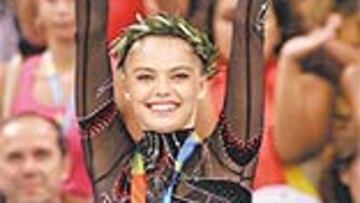 <b>RADIANTE. </b>Kabaeva se ha sobrepuesto a la depresión para triunfar.